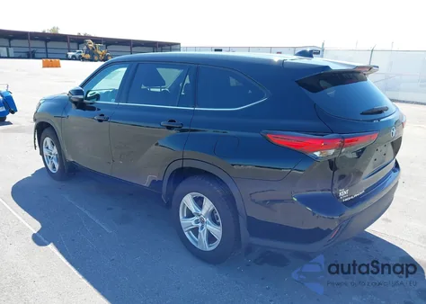 2021 Toyota Highlander Le из США, поврежденный, VIN 5TDBZRBHXMS540948